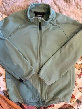 Reima Light Green Full‑Zip Fleece Jacket